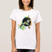 Vrouw: Verblindende illustratie T-shirt (Voorkant)