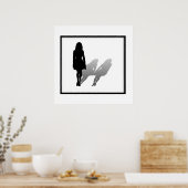 Vrouw Vermiste Vrouw Poster (Keuken)