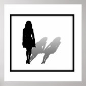 Vrouw Vermiste Vrouw Poster (Voorkant)