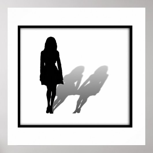 Vrouw Vermiste Vrouw Poster (Voorkant)