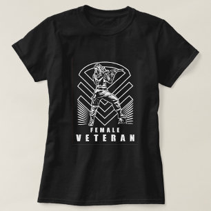 Vrouw Veteraan T-Shirt