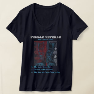 Vrouw Veteran T-shirt