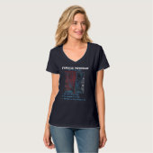 Vrouw Veteran T-shirt (Voorkant volledig)