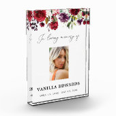 Vrouw Viering Van Het Leven Foto Blok  (Links)