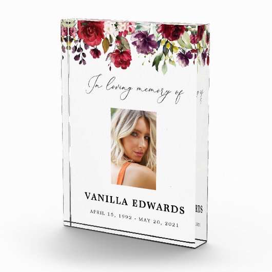 Vrouw Viering Van Het Leven Foto Blok  (Rechts)