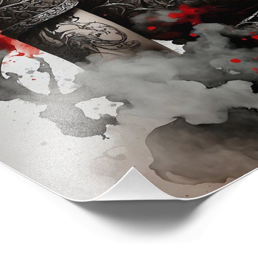 Vrouw Viking A Foto Afdruk (Hoek)