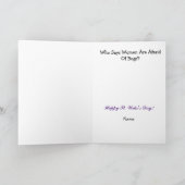 Vrouw Viking St. Urho's Day Card Kaart (Binnen)