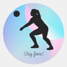 Vrouw Volleybal Speler Beachvolleybal