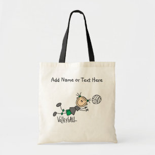 Vrouw Volleybalspelzak Tote Bag