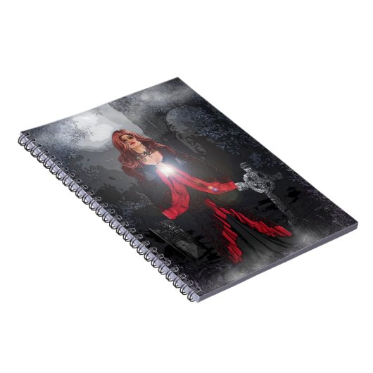 Vrouw voor het brouwen van graven notitieboek (Rechterzijde)