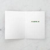 Vrouw voor Zoete Eekhoorn Liefde Kerstmis Feestdagen Kaart (Binnen)