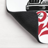 Vrouw vrachtwagenchauffeur Tucker Vrouwen Diesel G Muismat (Hoek)