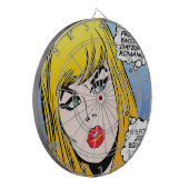vrouw-vrij dartbord (Voorkant Links)