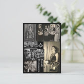 Vrouw Vrijmetselaars Briefkaart (Staand voorkant)