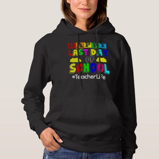 Vrouw: Vroege dag van het schoolleven Hoodie (Voorkant)