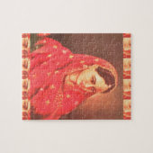 Vrouw vrouw godin cadeautje van Indische schoonhei Legpuzzel (Horizontaal)