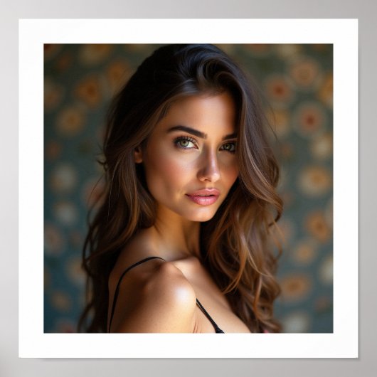 Vrouw vs poster (Voorkant)