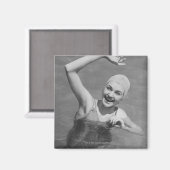 Vrouw Wachten Magneet (Voorkant / Achterkant)