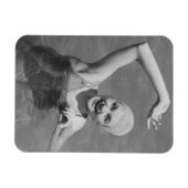 Vrouw Wachten Magneet (Horizontaal)