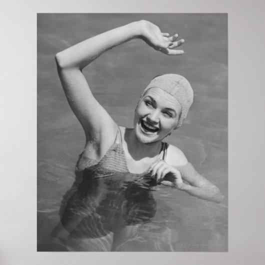 Vrouw Wachten Poster (Voorkant)