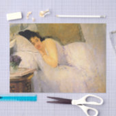 Vrouw wakker door Eva Gonzales Tissue Paper Tissuepapier (Craft)