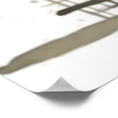 Vrouw Warrior and Horse, Schetskunst, Inktkunst Poster (Hoek)