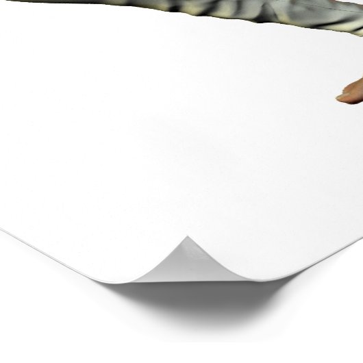 Vrouw Warrior Print (Hoek)