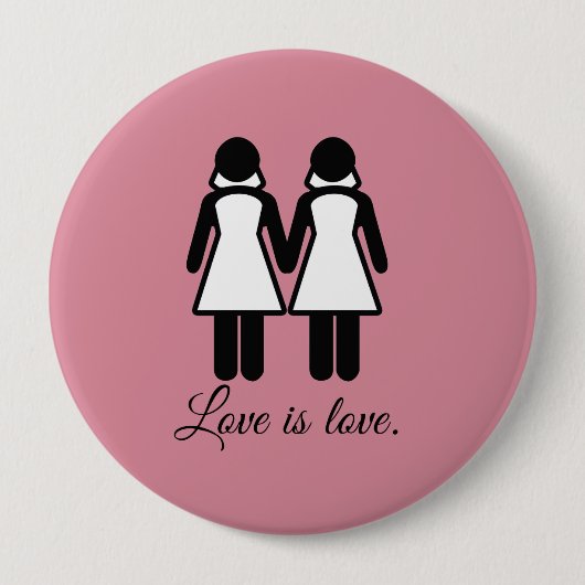 VROUW WEDDING LOVE -.png Ronde Button 4,0 Cm (Voorkant)