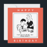 Vrouw Weigert Man's Avondeten aan Hond Te Geven Ca Kaart<br><div class="desc">Man vertelt zijn vrouw dat ze zijn avondeten niet aan de hond mag geven omdat de hond het al heeft geweigerd. Grappige cartoon van Nigel Sutherland.</div>