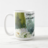 Vrouw Werken in Bloementuin Vriendschap Bericht Koffiemok (Links)