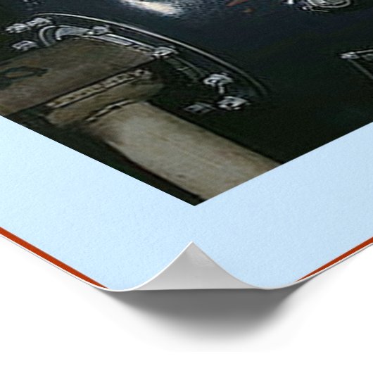 Vrouw werknemer poster (Hoek)