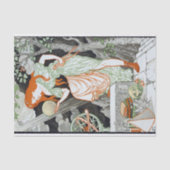 Vrouw Wetenschap door Eugene Grasset Tissuepapier (Voorkant)