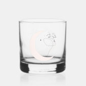 Vrouw Whisky Glas (Achterkant)