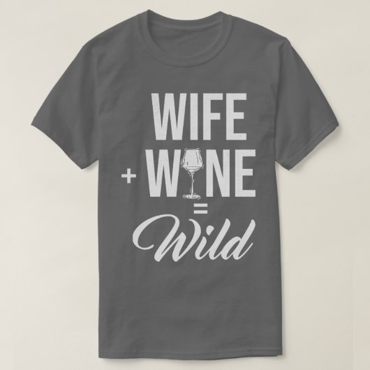 Vrouw Wijn Wild Grappig Ontwerp Vrouw Moederdag T-shirt (Design voorkant)
