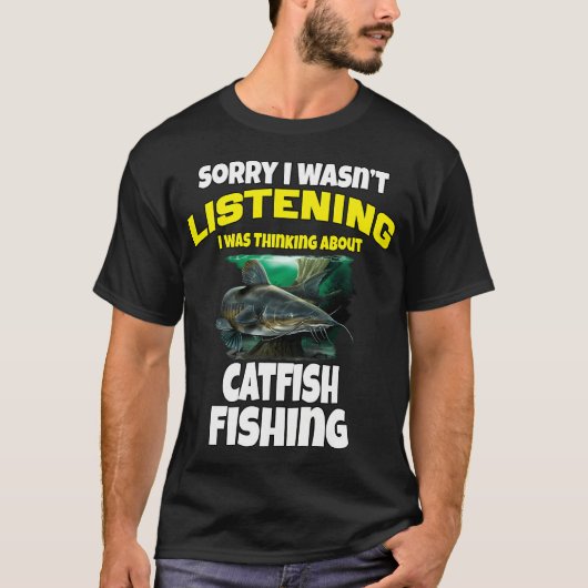 Vrouw Wil vis Ik Vrees Mij Vis Grappige uitsprake T-shirt (Voorkant)