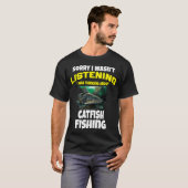 Vrouw Wil vis Ik Vrees Mij Vis Grappige uitsprake T-shirt (Voorkant volledig)