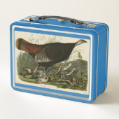 Vrouw Wild Turkey from Audubon's Birds of America (Achterkant)