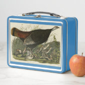Vrouw Wild Turkey from Audubon's Birds of America (In situ)