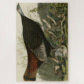 Vrouw Wild Turkey from Audubon's Birds of America Legpuzzel (Verticaal)