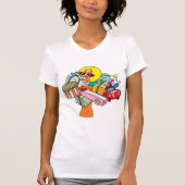Vrouw Winkelende vrouwen T-shirt (Voorkant)