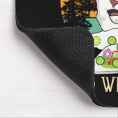 Vrouw Yelling bij kattenthema, Kattenthema Muismat (Hoek)