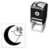 Vrouw Zelfinktende Stempel (In situ)