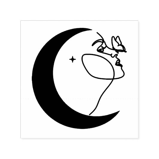 Vrouw Zelfinktende Stempel (Design)