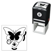 Vrouw Zelfinktende Stempel (In situ)