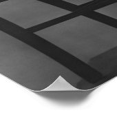 Vrouw zit op de stoel poster (Hoek)