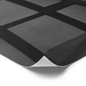 Vrouw zit op de stoel poster (Hoek)