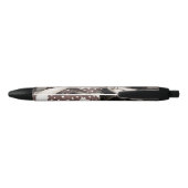  vrouw zwarte inkt pen (Achterkant)