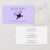 Vrouwe bijenteelt - Kleine bijenimkerij Visitekaartje (Voorkant / Achterkant)