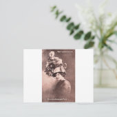 Vrouwe dame, koningin van Mode Briefkaart (Staand voorkant)