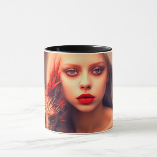 Vrouwe en Schepsel Mok (Midden)